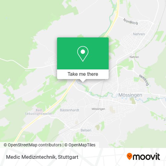 Medic Medizintechnik map