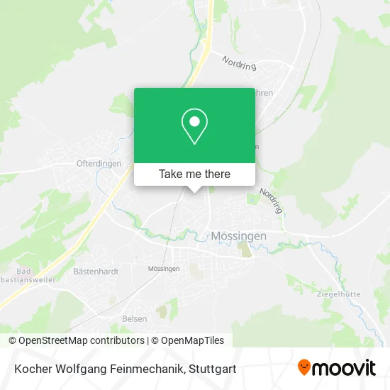 Карта Kocher Wolfgang Feinmechanik