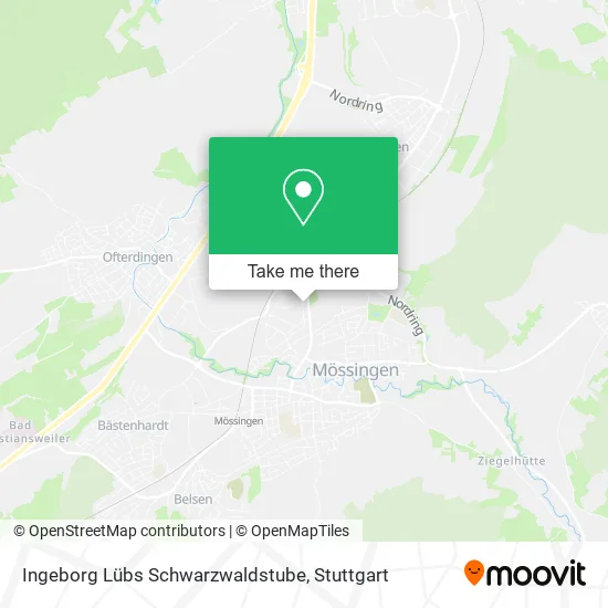 Карта Ingeborg Lübs Schwarzwaldstube