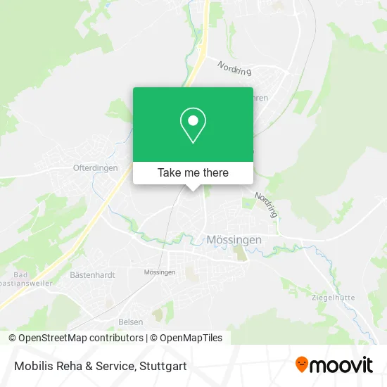 Карта Mobilis Reha & Service