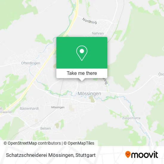 Карта Schatzschneiderei Mössingen