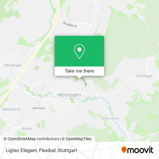 Ligtec Elegant, Flexibel map