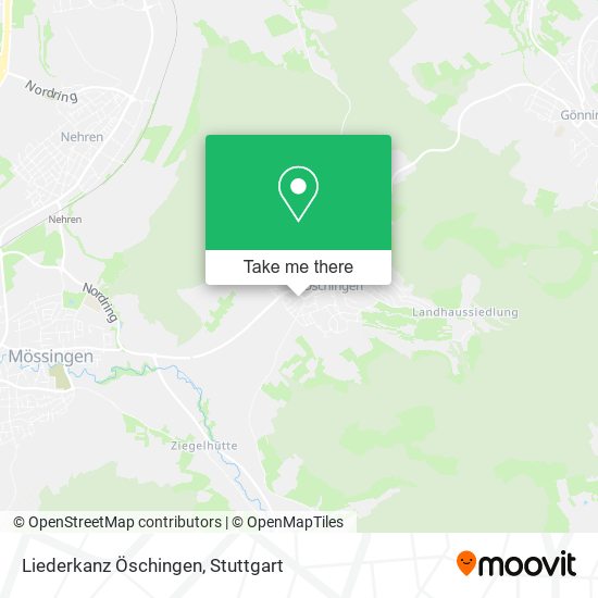 Liederkanz Öschingen map