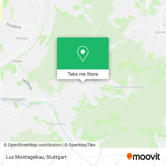 Карта Luz Montagebau