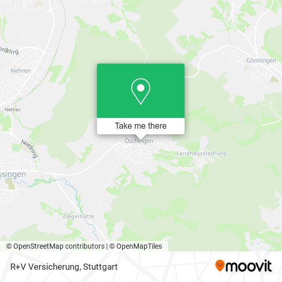 R+V Versicherung map