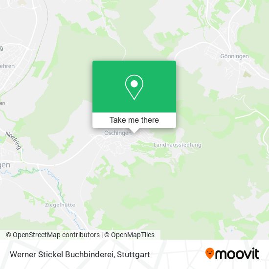 Werner Stickel Buchbinderei map