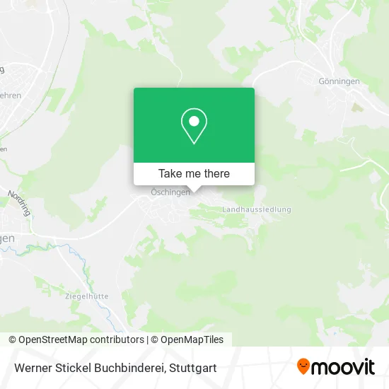 Карта Werner Stickel Buchbinderei