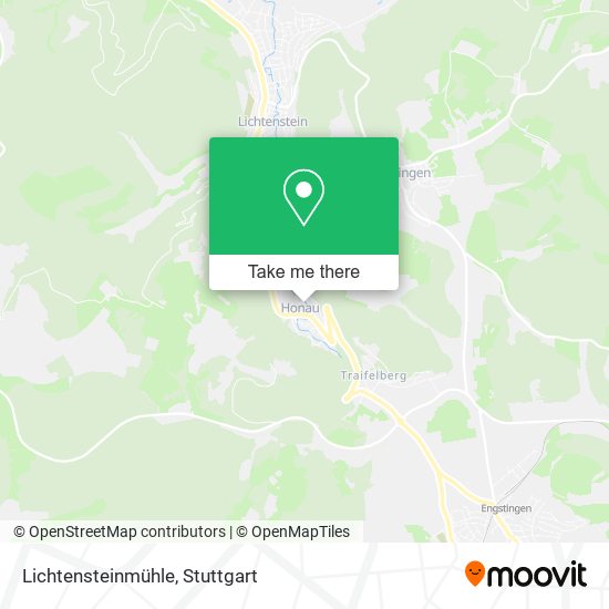 Lichtensteinmühle map