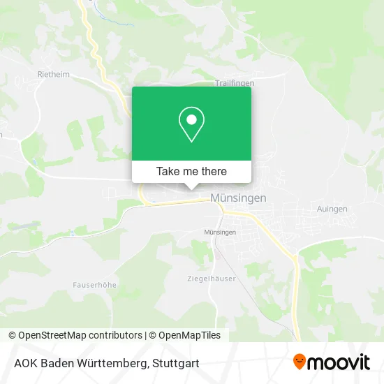 Карта AOK Baden Württemberg