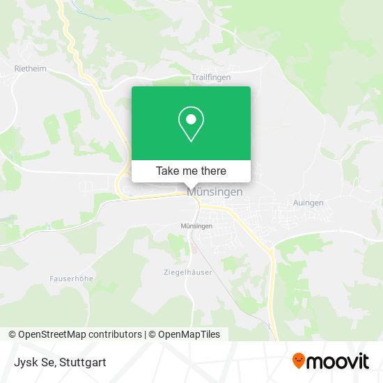 Карта Jysk Se