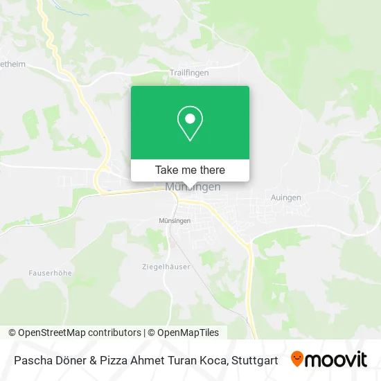 Карта Pascha Döner & Pizza Ahmet Turan Koca