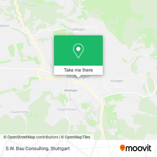 S.W. Bau Consulting map