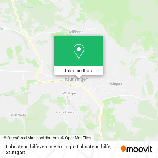 Карта Lohnsteuerhilfeverein Vereinigte Lohnsteuerhilfe