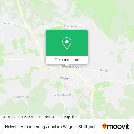 Helvetia Versicherung Joachim Wagner map