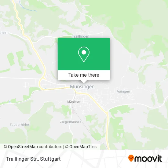 Карта Trailfinger Str.