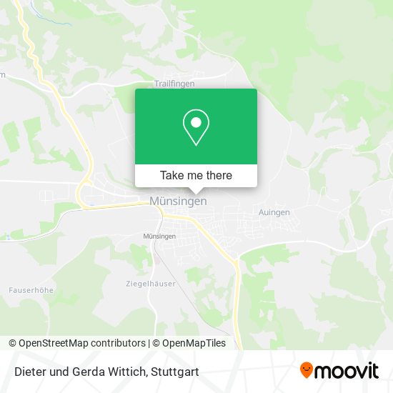 Dieter und Gerda Wittich map