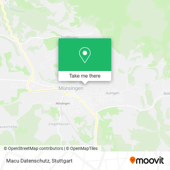 Карта Macu Datenschutz
