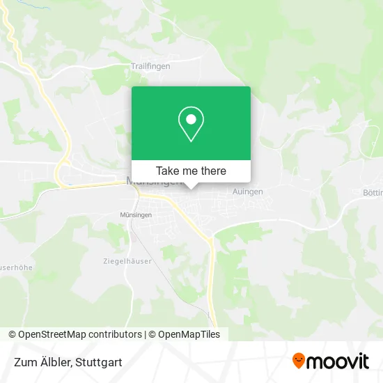 Карта Zum Älbler