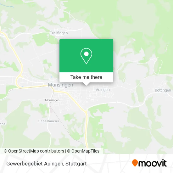 Карта Gewerbegebiet Auingen