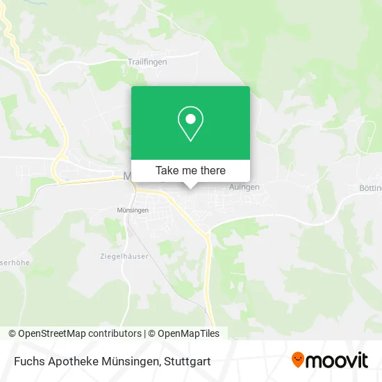 Карта Fuchs Apotheke Münsingen