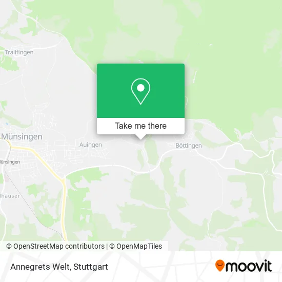 Карта Annegrets Welt