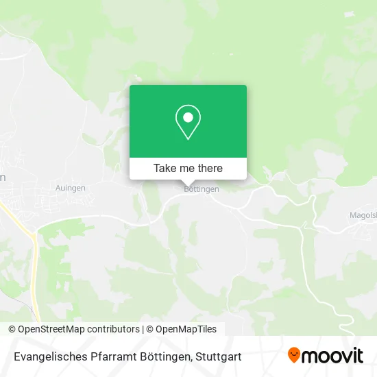 Карта Evangelisches Pfarramt Böttingen