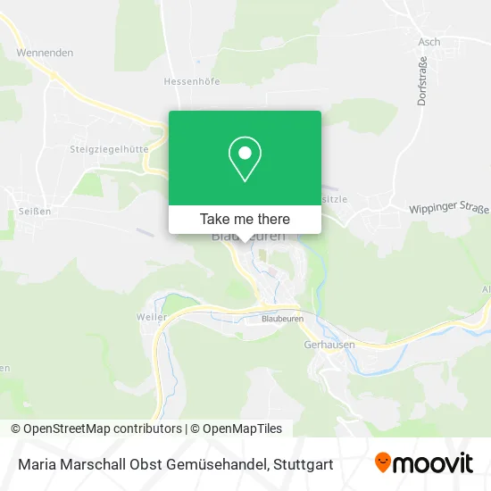 Карта Maria Marschall Obst Gemüsehandel