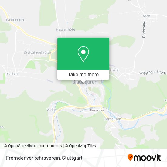Fremdenverkehrsverein map