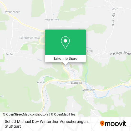 Карта Schad Michael Dbv Winterthur Versicherungen