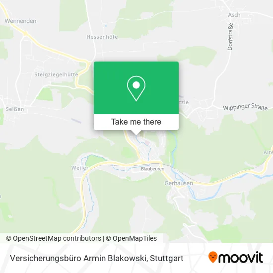 Карта Versicherungsbüro Armin Blakowski