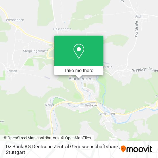 Dz Bank AG Deutsche Zentral Genossenschaftsbank map