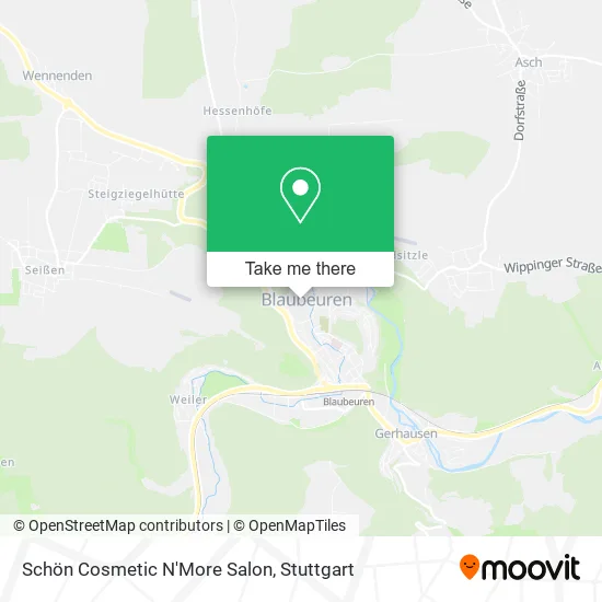 Карта Schön Cosmetic N'More Salon