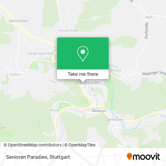 Карта Senioren Paradies