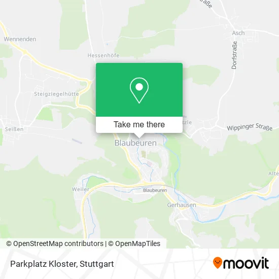 Карта Parkplatz Kloster