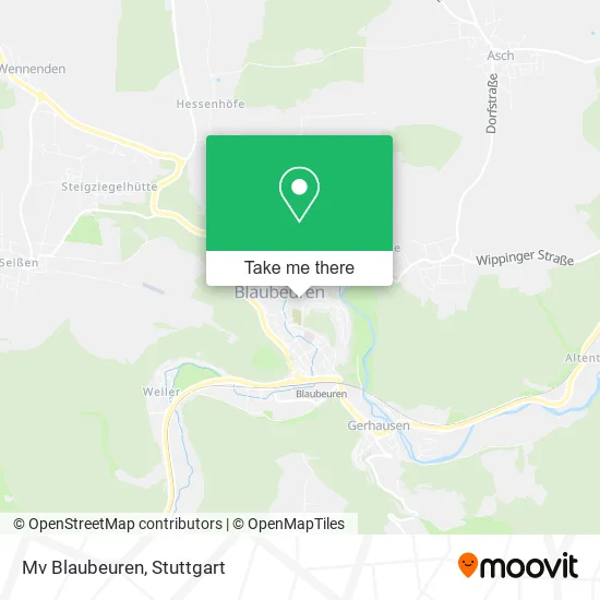 Карта Mv Blaubeuren