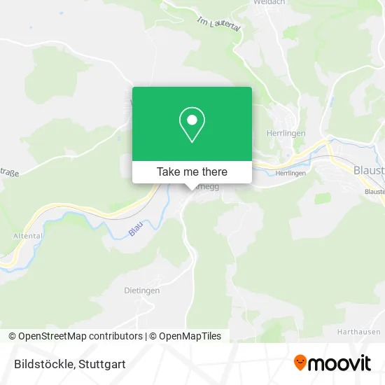 Карта Bildstöckle