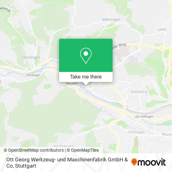 Ott Georg Werkzeug- und Maschinenfabrik GmbH & Co map