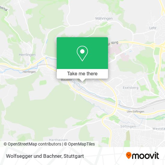 Карта Wolfsegger und Bachner