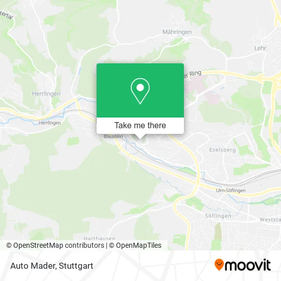 Карта Auto Mader