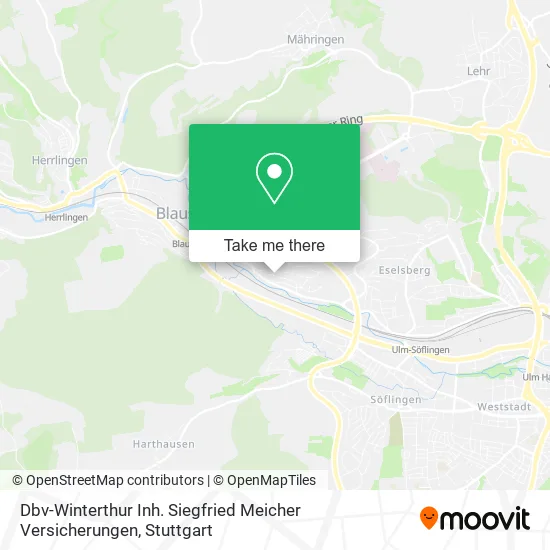 Карта Dbv-Winterthur Inh. Siegfried Meicher Versicherungen