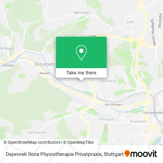 Карта Dejworek Ilona Physiotherapie Privatpraxis