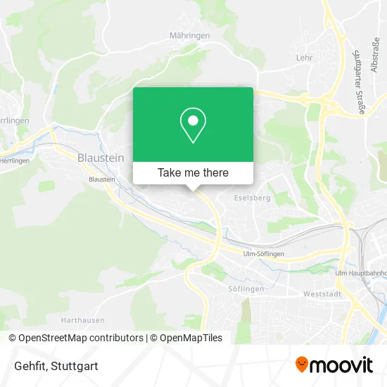 Карта Gehfit