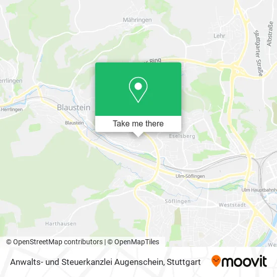 Карта Anwalts- und Steuerkanzlei Augenschein