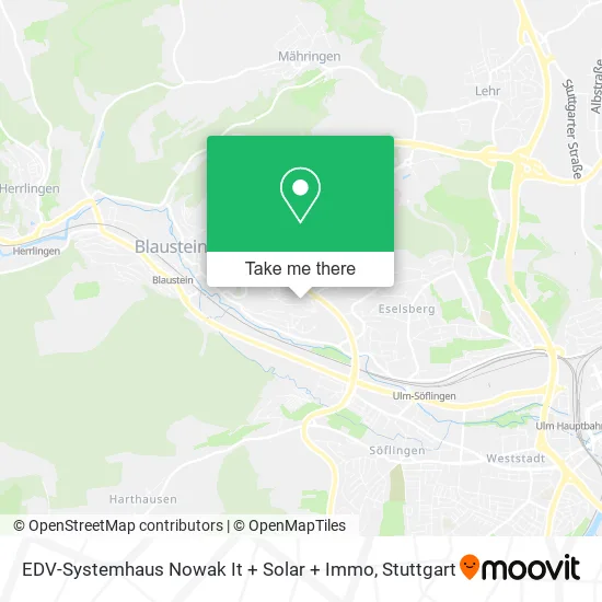 Карта EDV-Systemhaus Nowak It + Solar + Immo