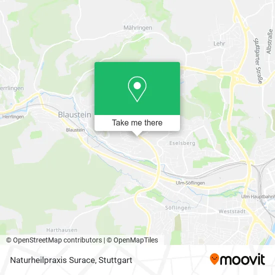 Карта Naturheilpraxis Surace