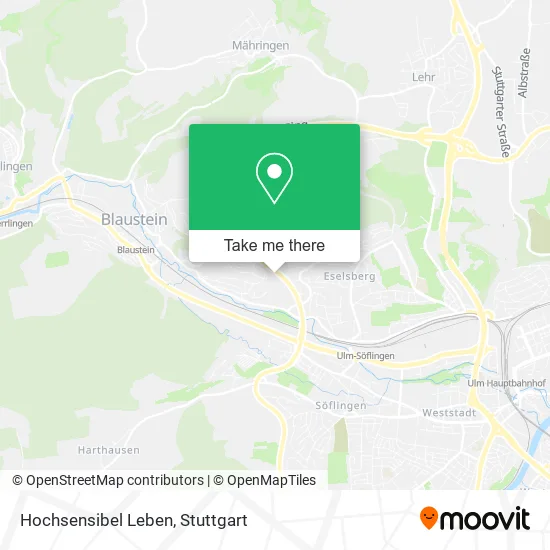 Карта Hochsensibel Leben