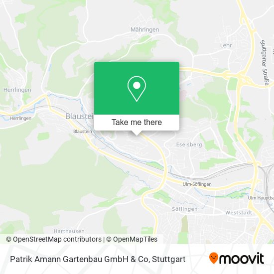 Patrik Amann Gartenbau GmbH & Co map