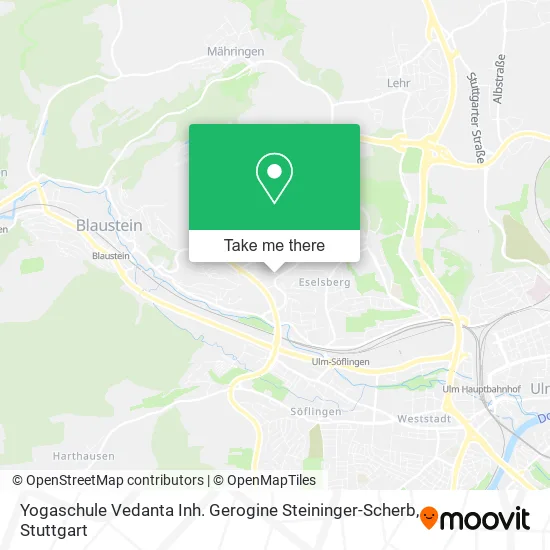 Карта Yogaschule Vedanta Inh. Gerogine Steininger-Scherb