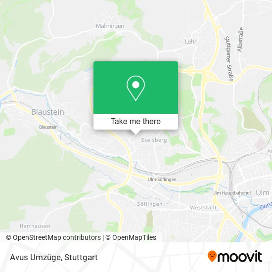 Карта Avus Umzüge