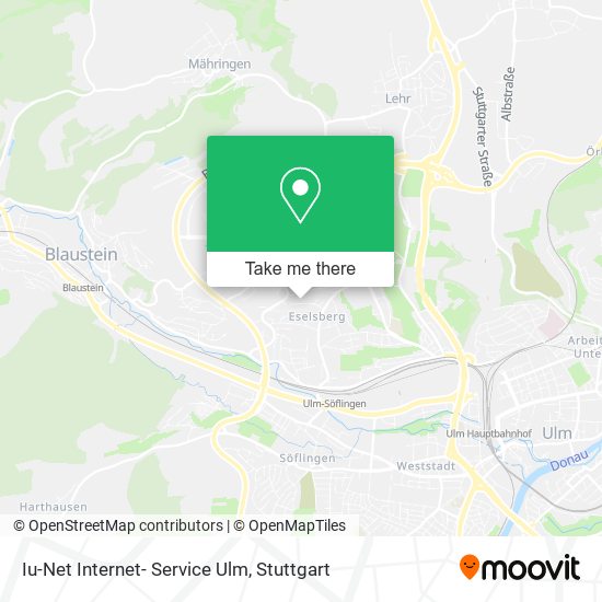 Карта Iu-Net Internet- Service Ulm